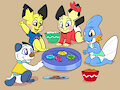 Poke Battling Tops -By NazzNikoNanuke-