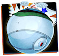 Big Lipped Bunny Blimp