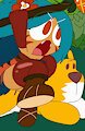 Lily and Butter Tiger on the Hunt