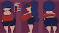 Gwenn Model Sheet by Penlink