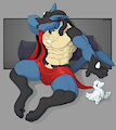Morning Lucario
