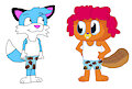 Gift: Julian the Fox and Fitch in Undershirt and Boxers