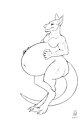 Roo Sketch by BeuwenDragon