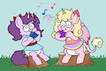 Ocarina Ponies -By MrVonFuzzlebutt-