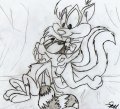 Scotty cuddling Sasha by sergionekitosso 
