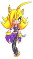 Royale the Hedgehog  by MtheHedgie