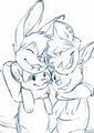 Plushies :3 Commission by Bastion by yuu