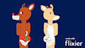 Rudolph and Clarice Shake Their Butts by sebashton
