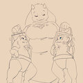 Caught by Toriel by Battler by Sleepyly