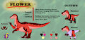 Flower Shakur Reference Sheet by kinyeon