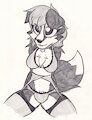 Lingerie Sketch 3