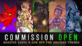 COMMISSIONS OPEN - Massive Slots & 20% Off For Holiday-Themed