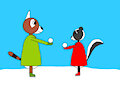 Snowballs.