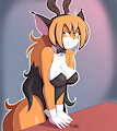 At the counter