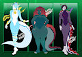 Reptislims Adoptables | ORIGINAL SPECIES 🐛 by IVYWOOF