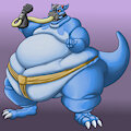 Commission - Sumo Bane Dragon