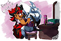Shadouge week art dump (2023) by Socchinn
