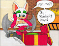 Rouge's "Gift" by DragnSoul