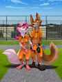 Jailfox Dusty And Fiona By dibujitosdeTaka by Land24