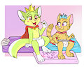 Royal Calisson Kitties -By NazzNikoNanuke-