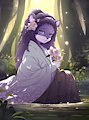 A Lovely Flower - By jiFisy by Darkflamewolf