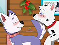 Under the Mistletoe by Marvispot84arts