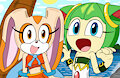 Sonic Girls at the Beach 2