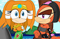 Sonic Girls at the Beach 4