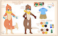 Percy Rivot - Reference Sheet by PercyTheBuizel