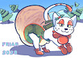 Sweet Peppermint Mocha Cat
