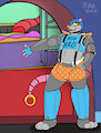 New caretaker robot in town by BigBearBruno