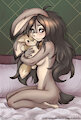 Plush fox by Elronya