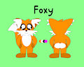 Foxy - Fursona Ref Sheet