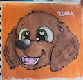 Paw Patrol Zuma portrait