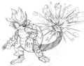 Sketch for StarkillerTheHedgehog by RaianOnzika