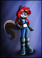 Ruby the Skunkette