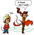 Fievel and Tanya - Wind Scene
