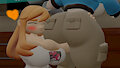 Meggy Hugging Tari by Skulltronprime969