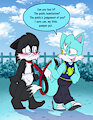 Neo and Aqua - The Diaper Pet (Commission) by EmperorCharm
