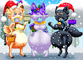 Suited Festivities by LuigiVaporeon327