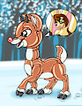 Rudolph Rubber by jenfoxworth