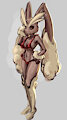 lopunny sketch by Xmokey
