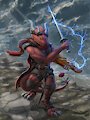 (com.) Kobold Bard by SeaTeal