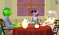 Snack With Friends by ShuffleThePony