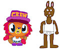 Gift: Fitch and Robert the Brown Rabbit Underwear Fun