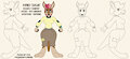 ‘Toon Sydney model sheet by Elfoka