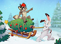 New Tree, New Friend by pandapaco