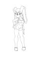 Vanilla The Rabbit in Swimsuit by AutotesterFX by YumiDarkwatch