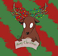 Christmas Adventure Time Deer