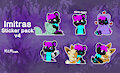 Sticker pack v4 Imitras